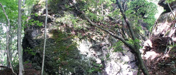 角間渓谷・猿飛岩